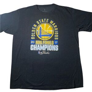 Fanatics Heathered Charcoal Warriors 2017 NBA Finals Champions Schedule XLShirt